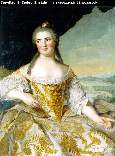 Jean Marc Nattier daughter of Louis XV and wife of Duke Felipe I of Parma